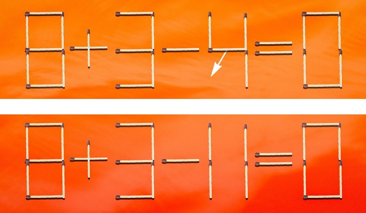 degtukų galvosūkis