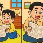 IQ testas: per 45 sekundes suraskite 3 skirtumus tarp tėvo