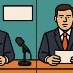 IQ testas: per 63 sekundes suraskite 3 skirtumus naujienų pranešėjų